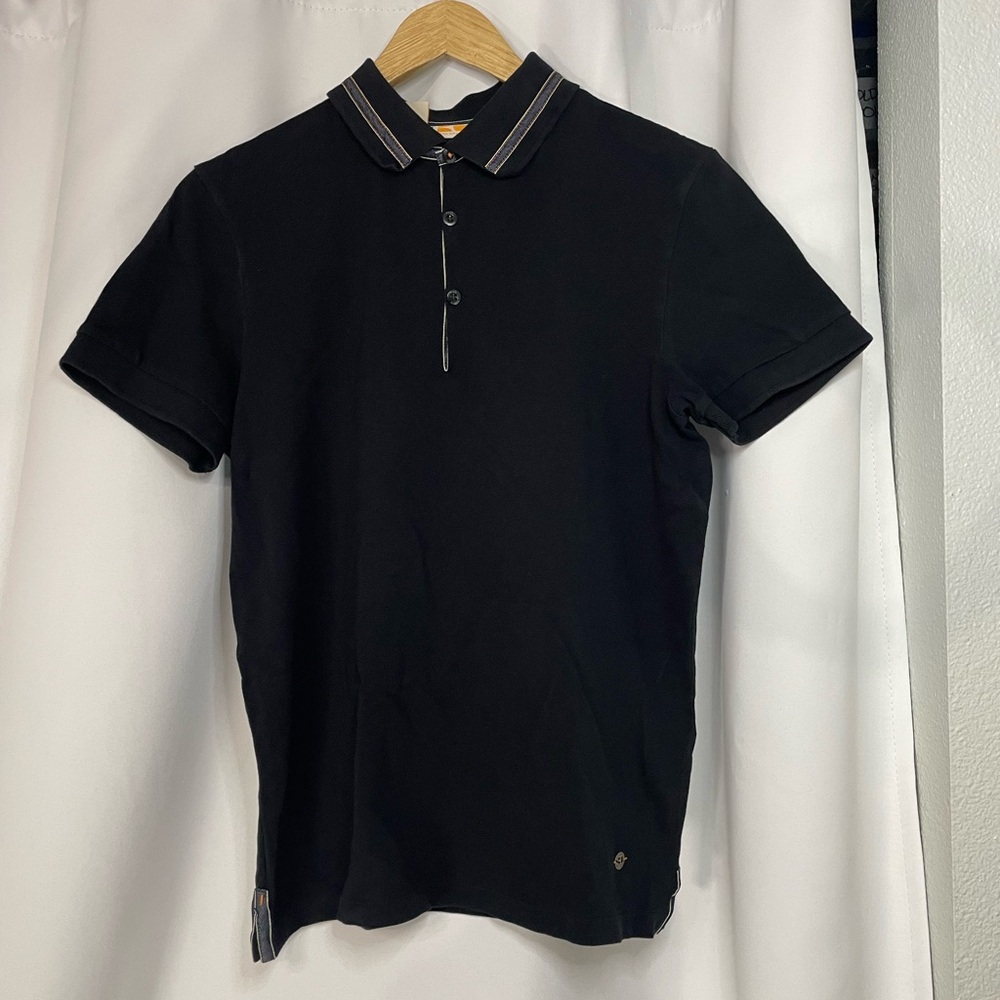BOSS Orange black polo shirt mens sz M